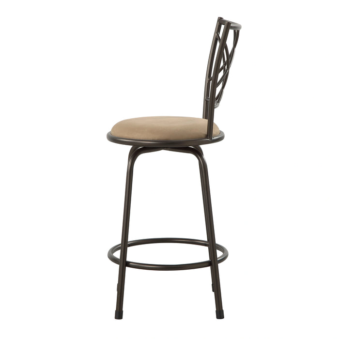 Nexus 3-PIECE PACK CONVERTIBLE SWIVEL COUNTER/PUB HEIGHT CHAIR (SET OF 3)