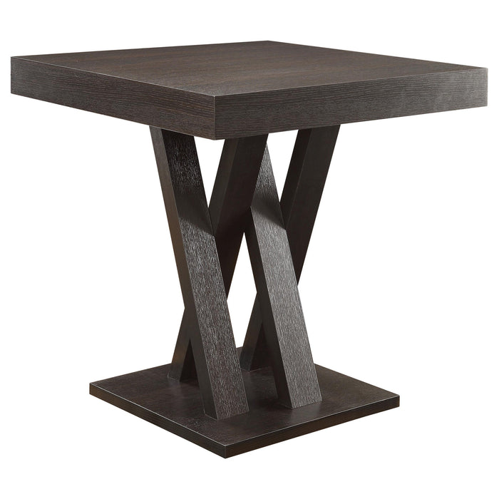 Freda Square Counter Height Table Cappuccino image