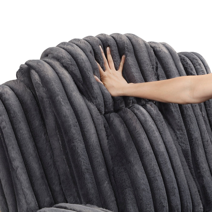 Phyllis Double Reclining Sofa With Cup Holders