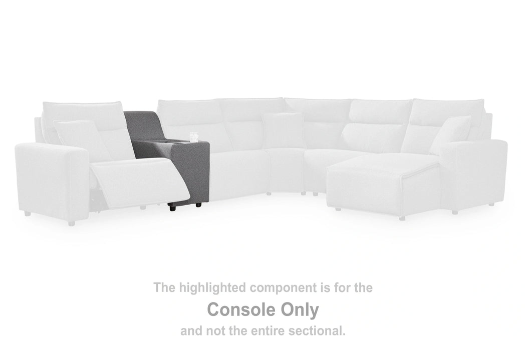 Modmax II Power Reclining Sectional with Chaise and Console