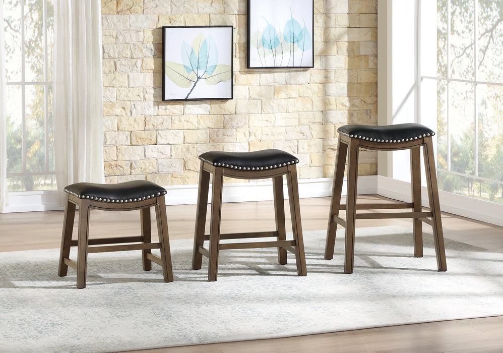 Ordway 29 Pub Height Stool, Black
