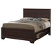 Kauffman Eastern King Storage Bed Dark Cocoa image