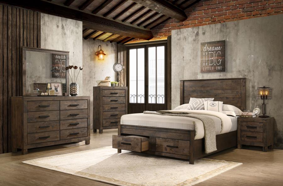 WOODMONT 6 PIECE BEDROOM SET