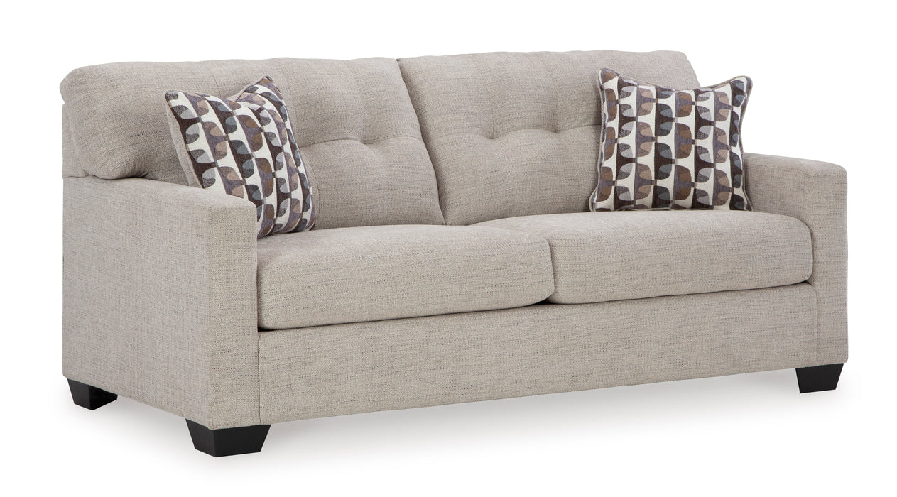 MAHONEY PEBBLE SOFA AND LOVE SEAT SET