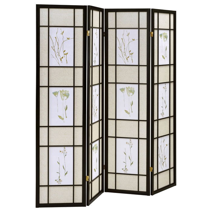 Catabella Four-Panel Room Divider