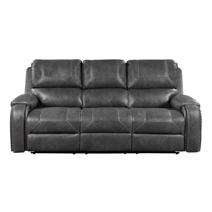 Newnan Double Reclining Sofa With Center Drop-Down Cup Holders