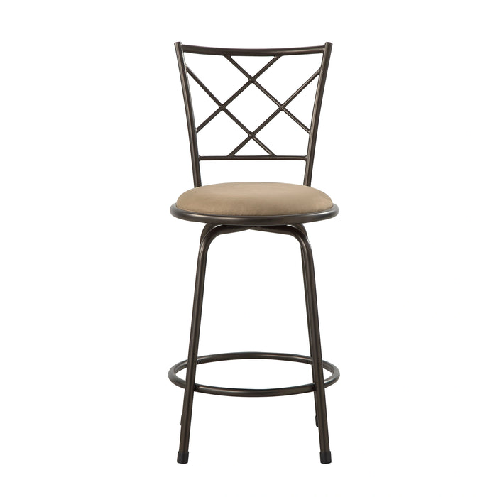 Nexus 3-PIECE PACK CONVERTIBLE SWIVEL COUNTER/PUB HEIGHT CHAIR (SET OF 3)