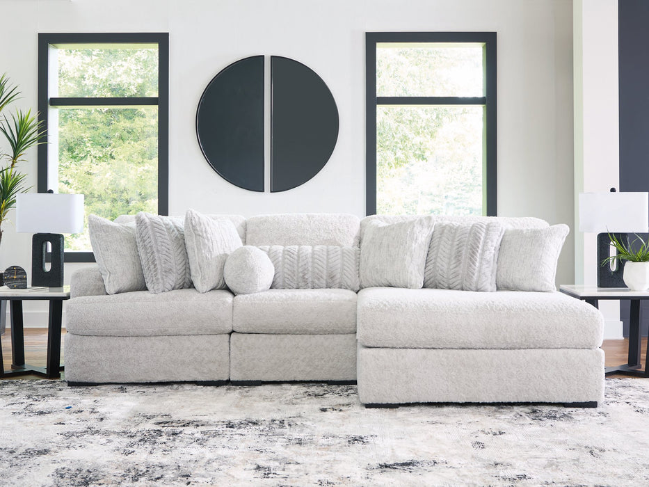 Cuddle Plush Sectional with Chaise