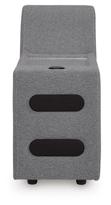 Modmax II Power Reclining Sectional with Chaise and Audio Consoles