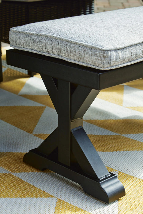 Beachcroft Outdoor Bench with Cushion
