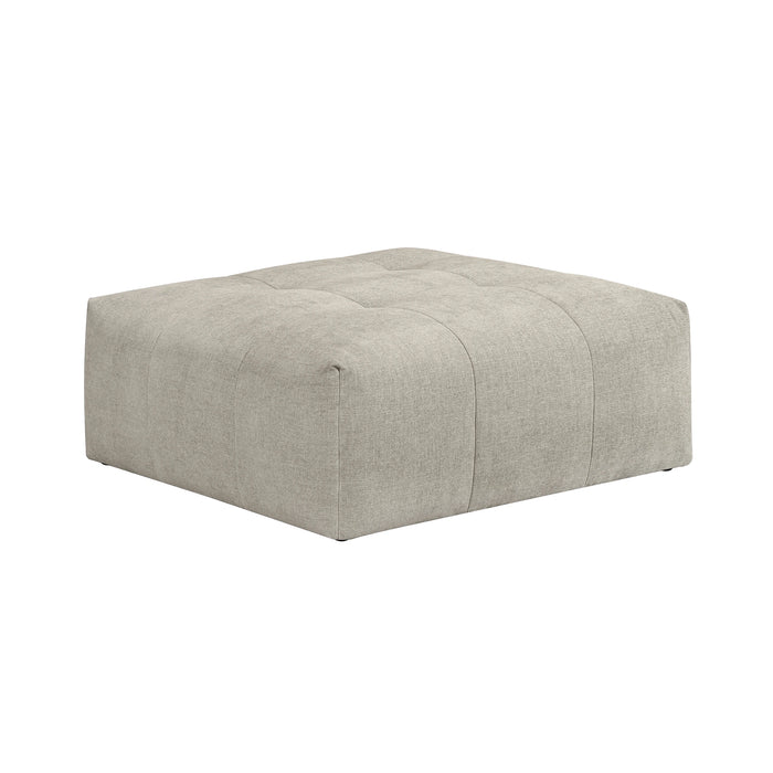 Tidal Ottoman with caster