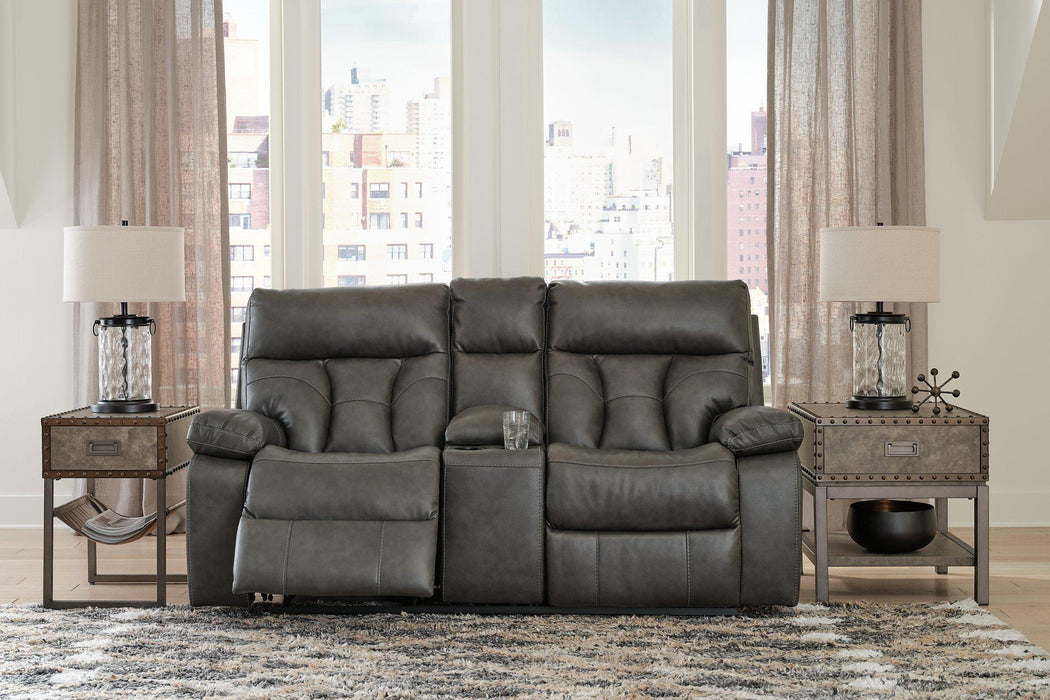 Willamen Reclining Loveseat with Console