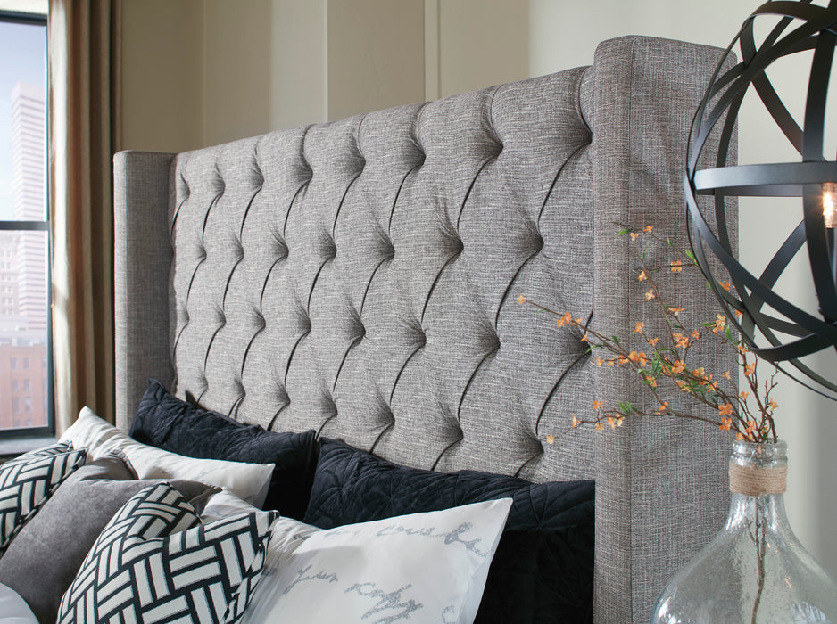 CALIFORNIA KING UPHOLSTERED FRAME