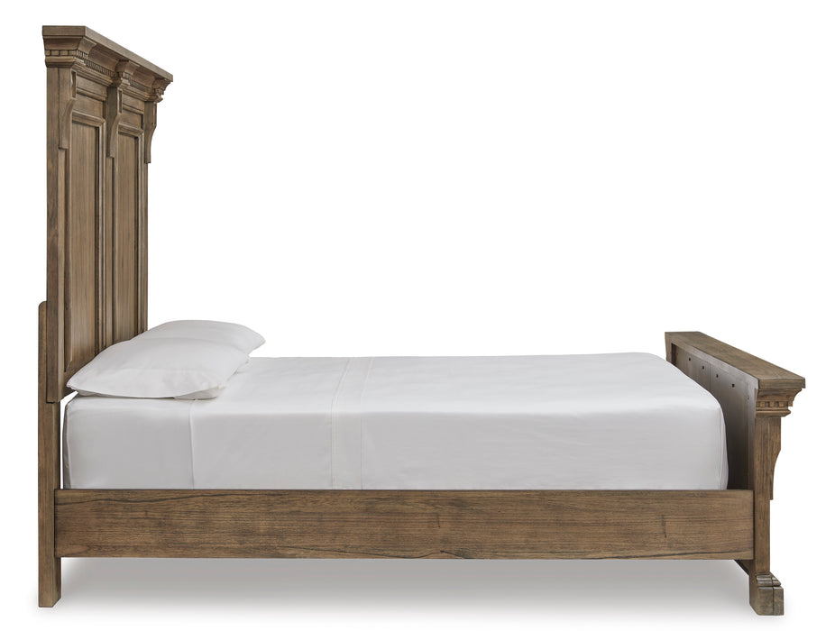 QUEEN VINTAGE INSPIRED BED FRAME
