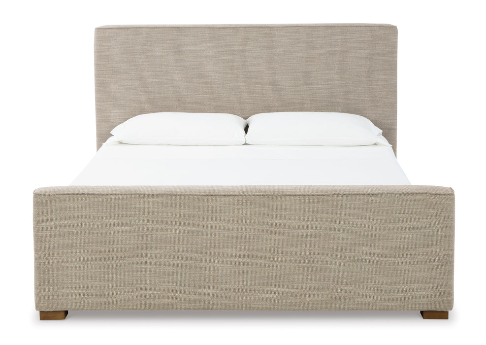 CALIFORNIA KING UPHOLSTERED BED FRAME