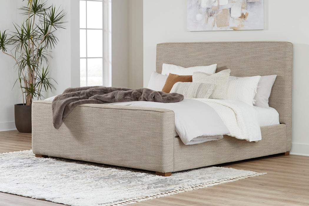 CALIFORNIA KING UPHOLSTERED BED FRAME