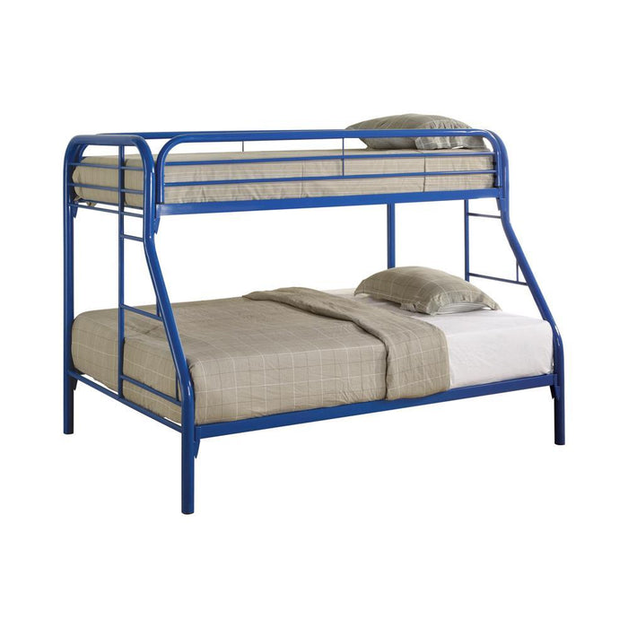 Morgan Twin Over Full Bunk Bed Blue