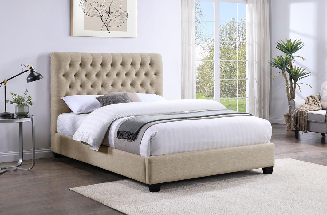 Chloe Panel Bed