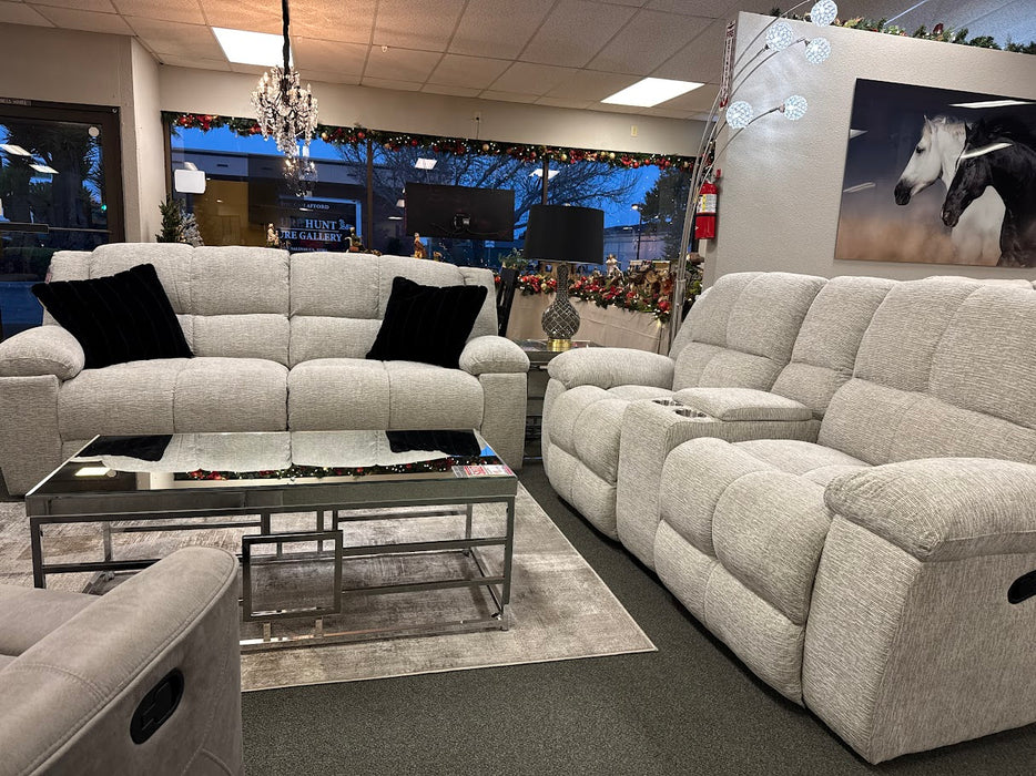 Buster Reclining Sofa & Love Seat Set