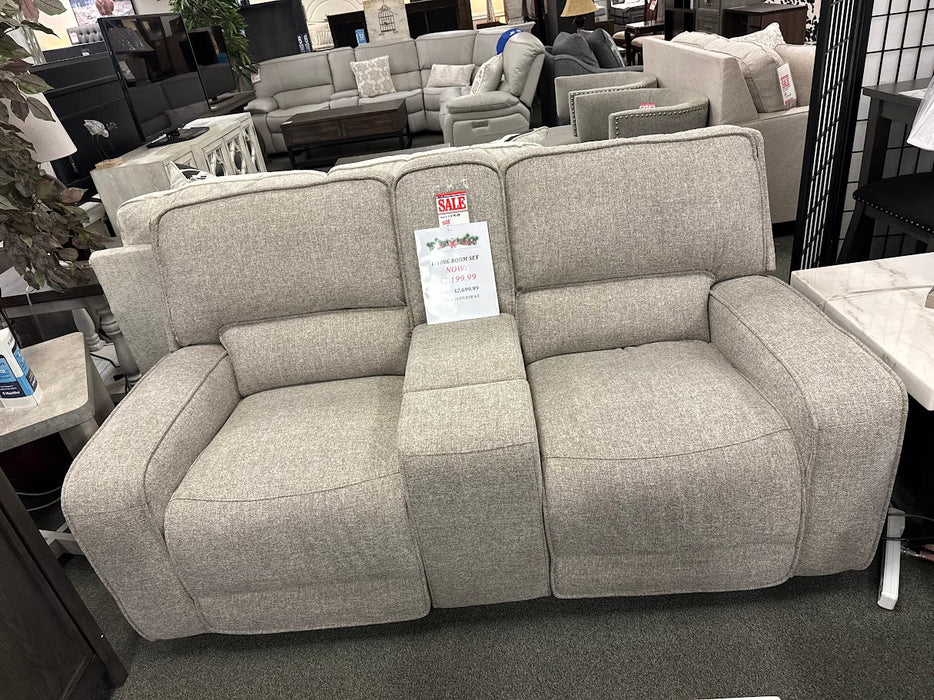 POWER RECLINING SOFA AND LOVE SEAT