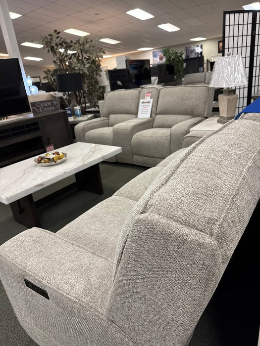 POWER RECLINING SOFA AND LOVE SEAT