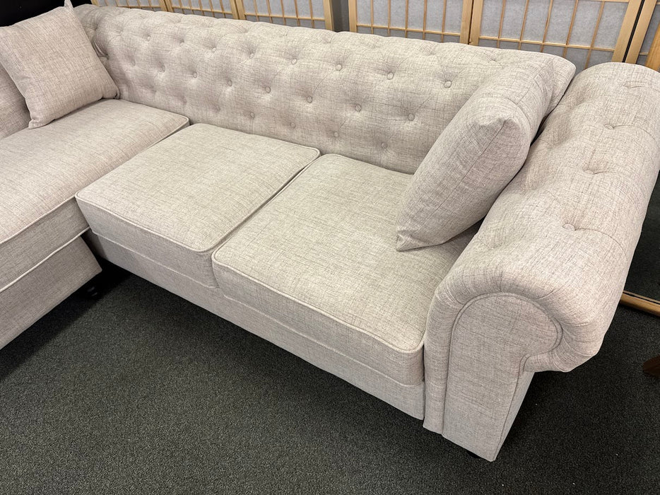 2 PIECE SECTIONAL SOFA -CLEARANCE