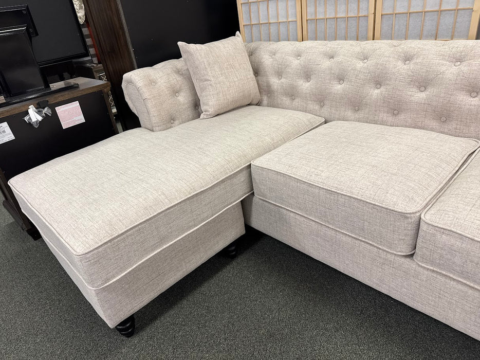 2 PIECE SECTIONAL SOFA -CLEARANCE