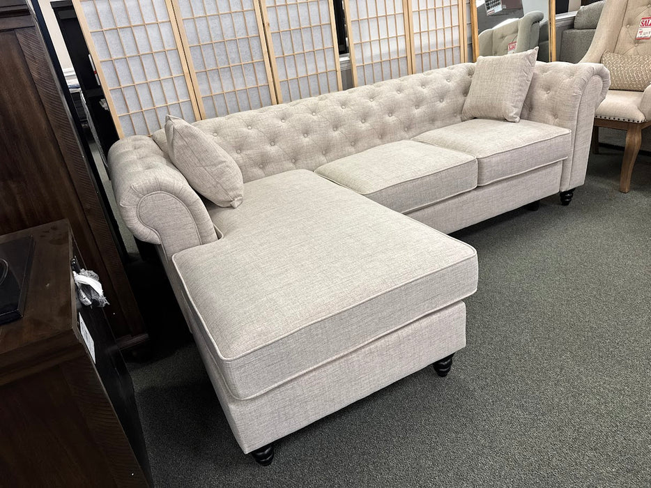 2 PIECE SECTIONAL SOFA -CLEARANCE