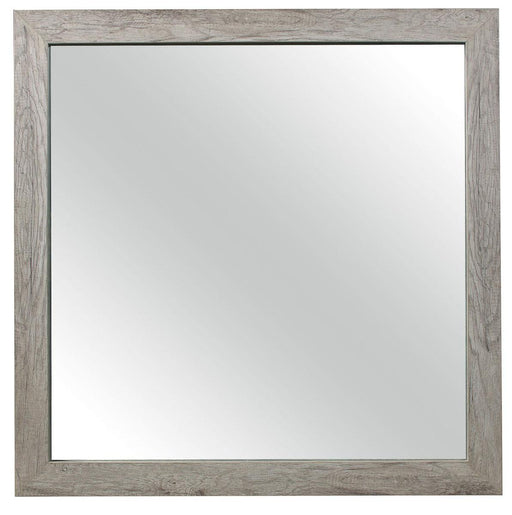 Homelegance Furniture Mandan Mirror in Weathered Gray 1910GY-6 image