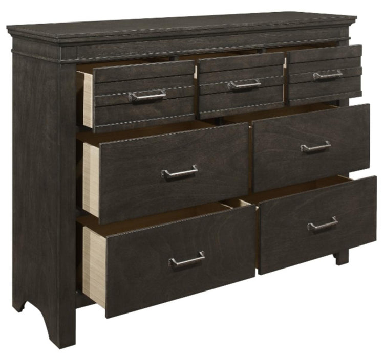 Homelegance Blaire Farm Dresser in Saddle Brown Wood 1675-5