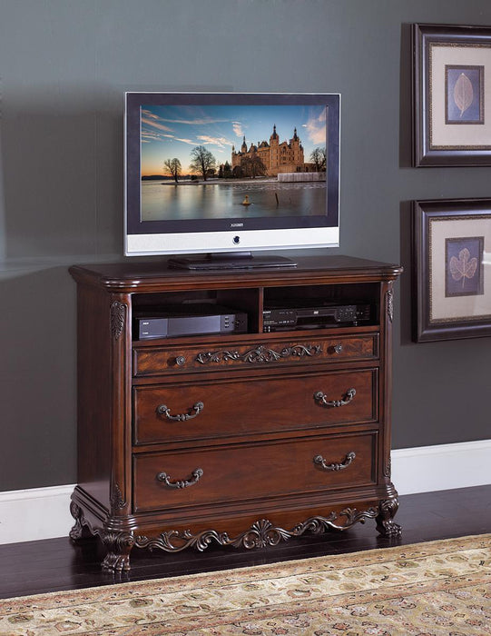 Homelegance Deryn Park TV Chest in Cherry 2243-11 image