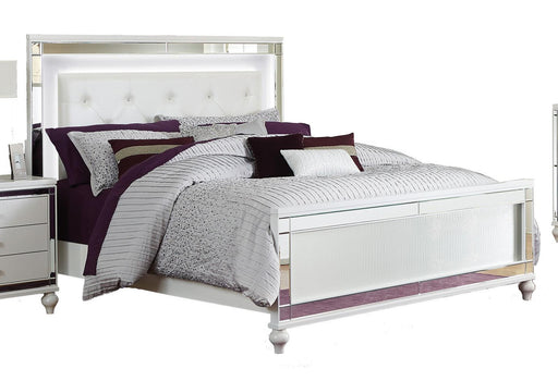 Homelegance Alonza Queen LED Panel Bed 1845LED-1 image