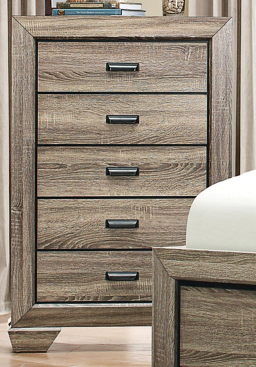 Homelegance Beechnut 5 Drawer Chest in Natural 1904-9 image