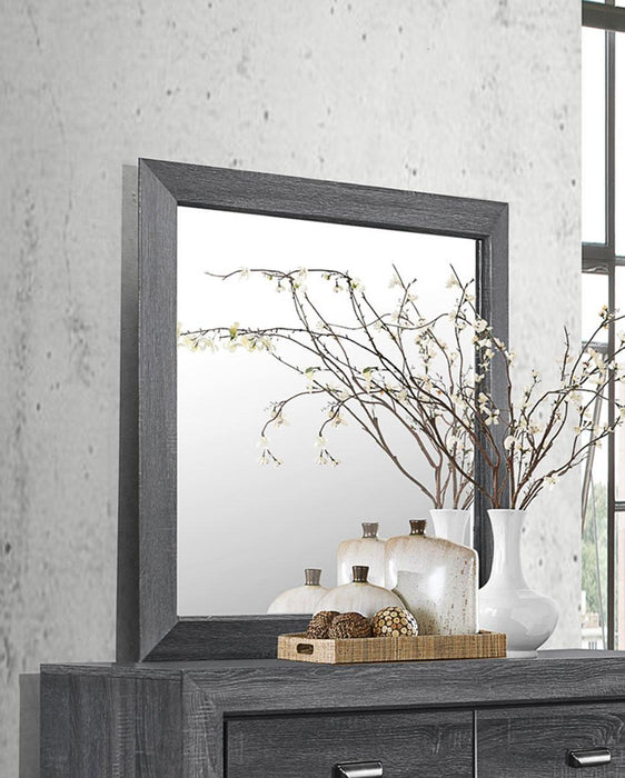 Homelegance Beechnut Mirror in Gray 1904GY-6 image