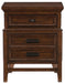 Homelegance Frazier Nightstand in Dark Cherry 1649-4 image