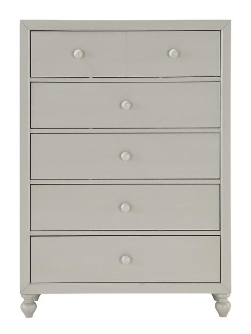 Homelegance Wellsummer 5 Drawer Chest in Gray 1803GY-9 image