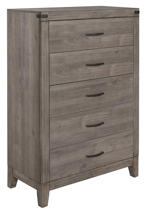 Homelegance Woodrow 5 Drawer Chest in Gray 2042-9 image