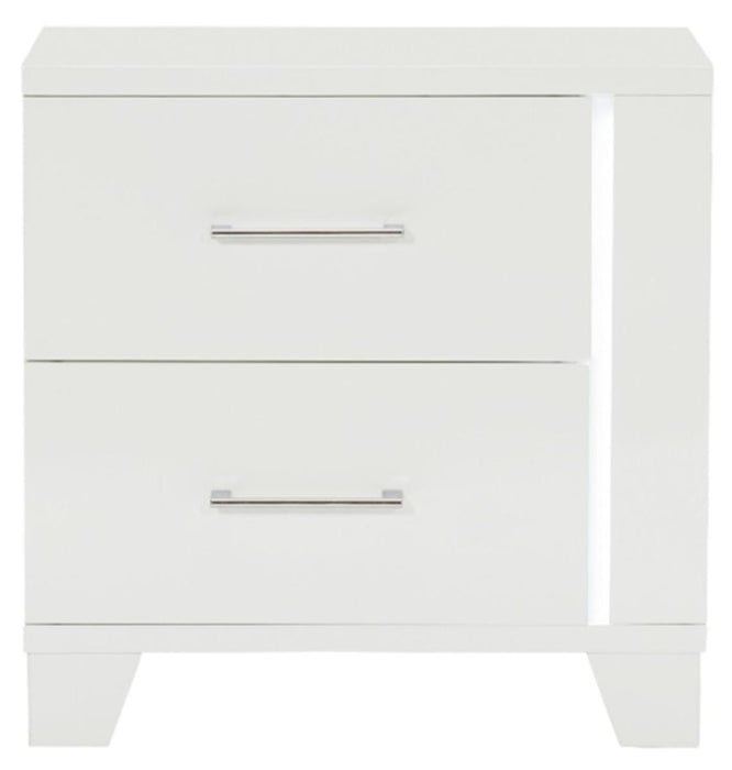 Homelegance Kerren Nightstand in White 1678W-4 image