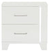 Homelegance Kerren Nightstand in White 1678W-4 image