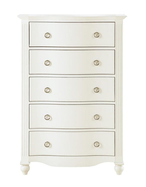 Homelegance Meghan 5 Drawer Chest in White 2058WH-9 image