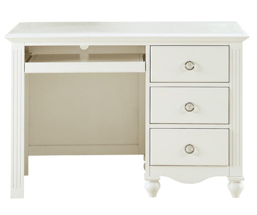 Homelegance Meghan 3 Drawer Writing Desk in White 2058WH-15 image