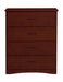 Homelegance Rowe 4 Drawer Chest in Dark Cherry B2013DC-9 image