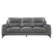 Homelegance Furniture Mischa Sofa in Dark Gray 9514DGY-3 image