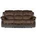 Homelegance Furniture Granley Double Reclining Sofa in Chocolate 9700FCP-3 image