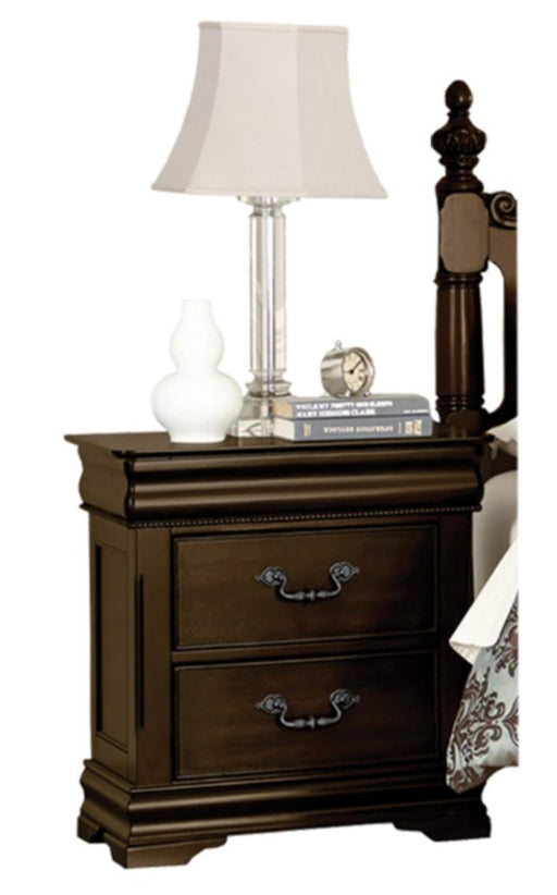 Homelegance Mont Belvieu Nightstand in Dark Cherry 1869-4 image