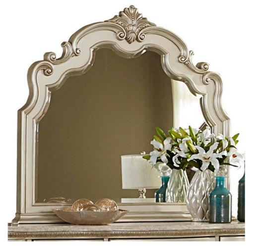 Homelegance Antoinetta Mirror in Champagne Wood 1919NC-6 image