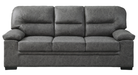 Homelegance Furniture Michigan Sofa in Dark Gray 9407DG-3 image