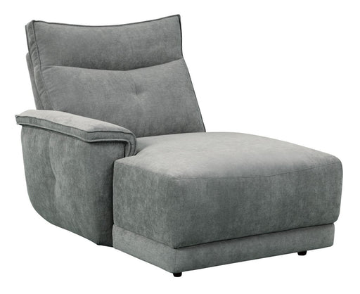 Homelegance Furniture Tesoro Left Side Chaise in Dark Gray 9509DG-5L image