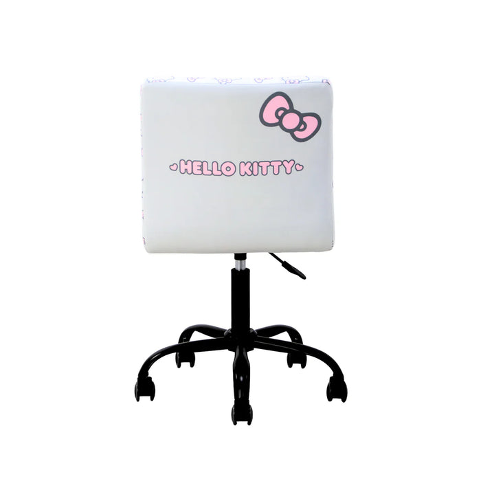 White Hello Kitty Vanity Chair