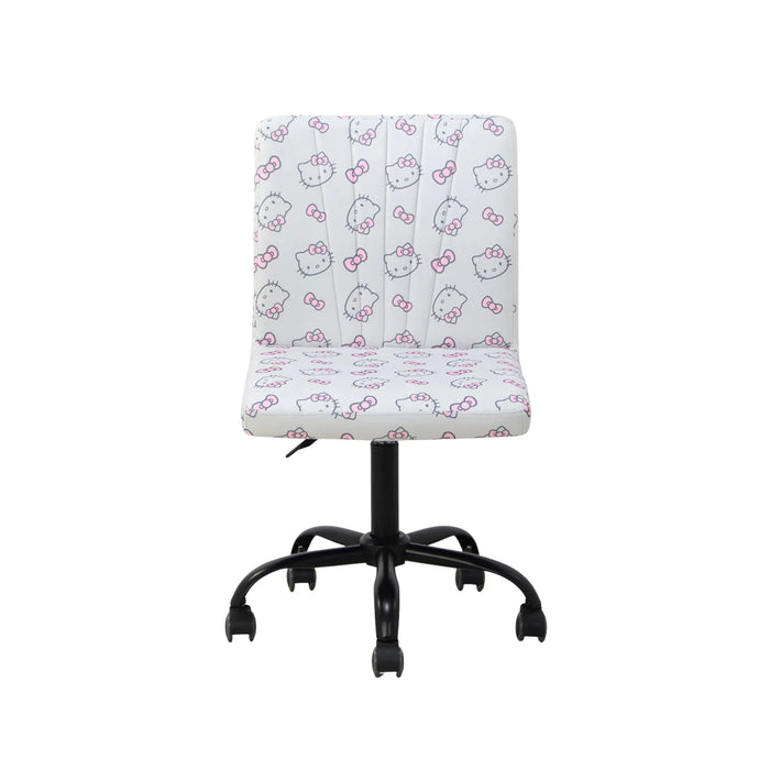 White Hello Kitty Vanity Chair